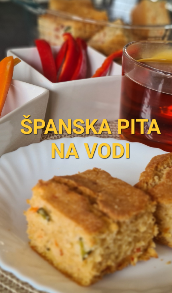 Španska pita na vodi

