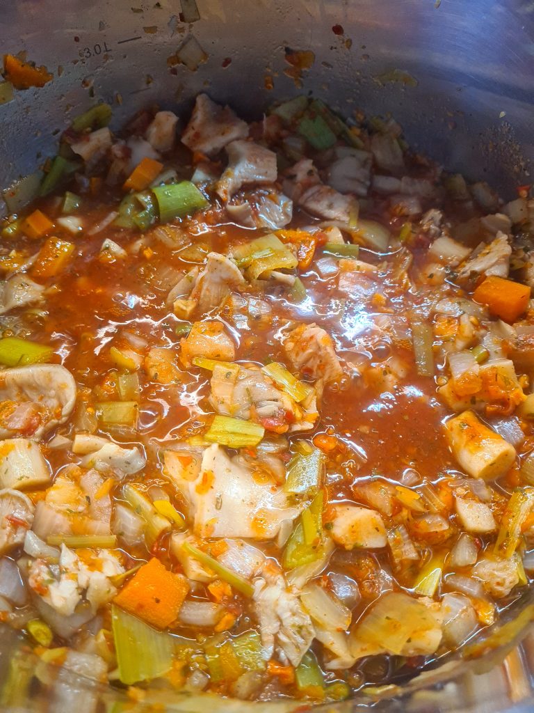 Gulaš od bukovača na vodi