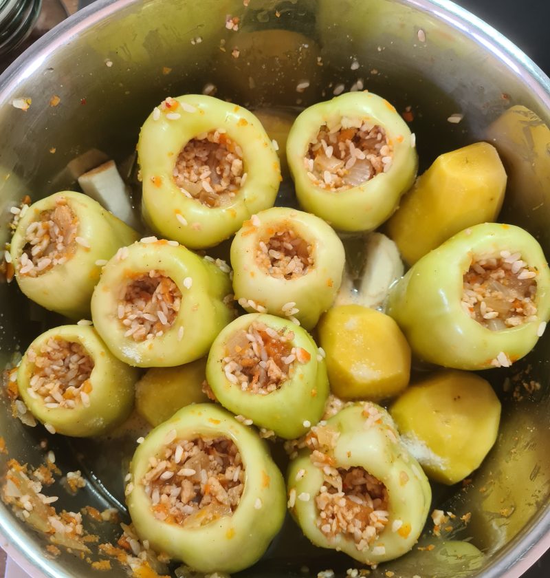 Punjene paprike na vodi