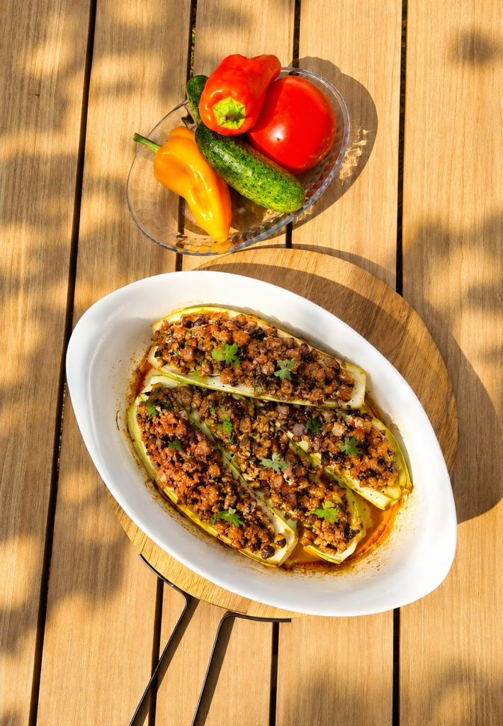 Punjena tikvica - posni recept